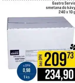 Jip Gastro Servis smetana do kávy nabídka