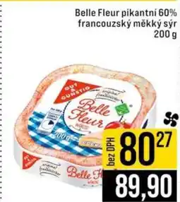 Jip Belle Fleur pikantní 60% francouzský měkký sýr nabídka