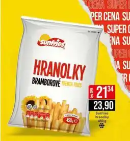 Jip Sunfries hranolky nabídka