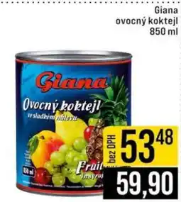 Jip GIANA OVOCNÝ KOKTEJL nabídka