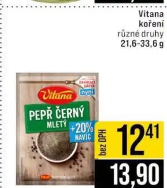 Jip Vitana koření nabídka