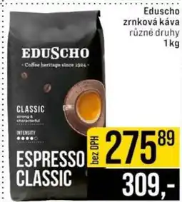 Jip EDUSCHO Zrnková káva nabídka