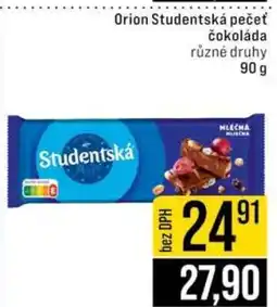 Jip Orion Studentská pečeť čokoláda nabídka