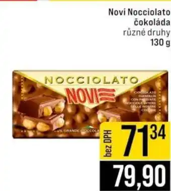 Jip Novi Nocciolato čokoláda nabídka