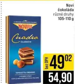 Jip Novi čokoláda nabídka