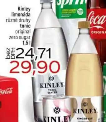 Jip Kinley limonáda nabídka