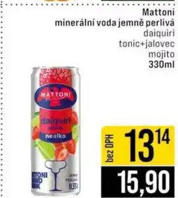 Jip Mattoni minerální voda jemně perlivá nabídka