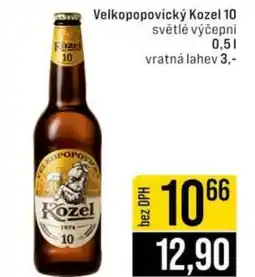 Jip Velkopopovický Kozel 10 nabídka