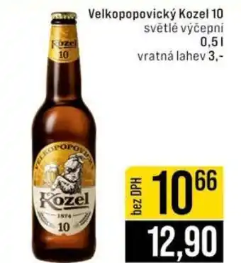 Jip Velkopopovický Kozel 10 nabídka