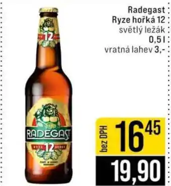 Jip Radegast Ryze Hořká 12 nabídka