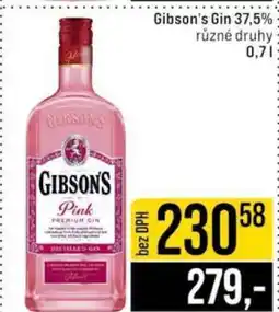 Jip Gibson‘s Gin 37,5 nabídka