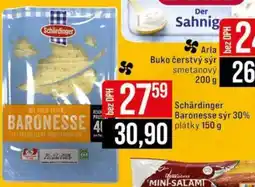 Jip Schärdinger Baronesse sýr 30% plátky 150 g nabídka