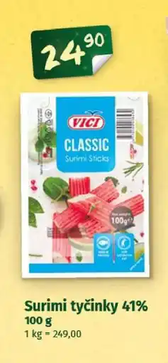 Coop VICI CLASSIC Surimi tyčinky 41% nabídka