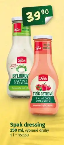 Coop Spak Dressing nabídka