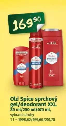 Coop Old Spice sprchový gel/deodorant XXL nabídka