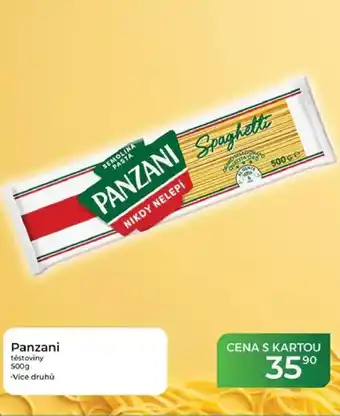 Tamda Foods Panzani těstoviny nabídka