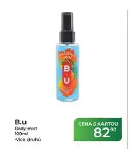 Tamda Foods B.u Body mist nabídka