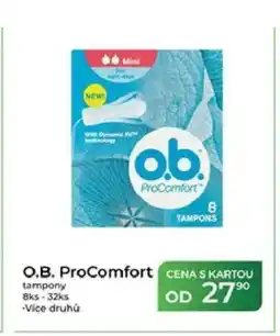 Tamda Foods O.B. ProComfort tampony nabídka