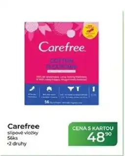 Tamda Foods Carefree slipové vložky nabídka