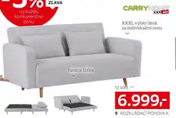 XXXLutz Rozkládací pohovka nabídka