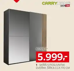 XXXLutz Skříň s posuvnými dveřmi nabídka