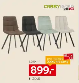 XXXLutz Židle nabídka