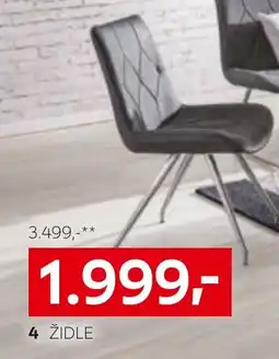 XXXLutz Židle nabídka