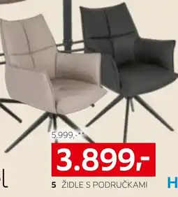 XXXLutz Židle s područkami nabídka