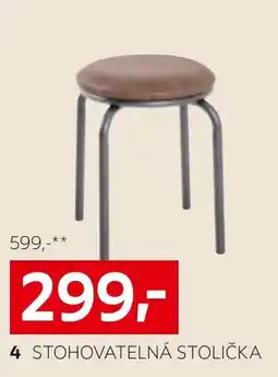 XXXLutz Stohovatelná stolička nabídka