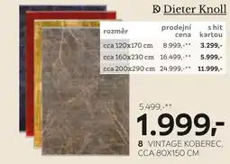 XXXLutz Vintage koberec nabídka