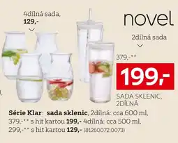 XXXLutz Série Klar: sada sklenic nabídka