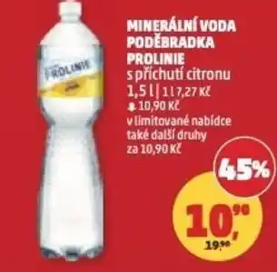 Penny Market Minerální voda poděbradka Prolinie nabídka