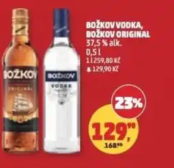 Penny Market Božkov vodka, Božkov original nabídka