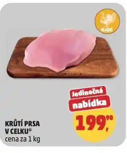 Penny Market Krůtí prsa v celku nabídka