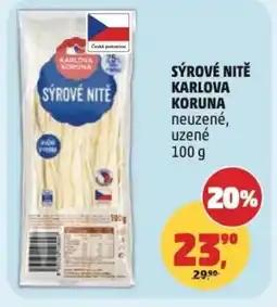 Penny Market Sýrové nitě Karlova Koruna nabídka