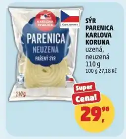 Penny Market Sýr parenica Karlova Koruna nabídka