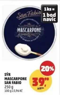 Penny Market Sýr mascarpone San Fabio nabídka
