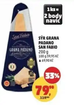 Penny Market Sýr grana padano San Fabio nabídka