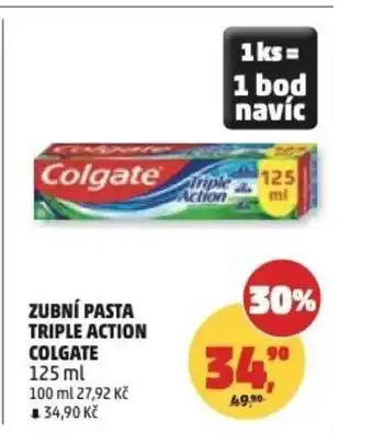 Penny Market Zubní pasta triple action Colgate nabídka