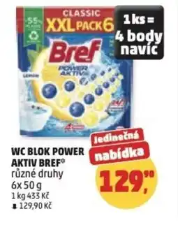 Penny Market WC Blok power aktiv Bref nabídka