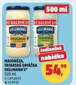 Penny Market Majonéza, tatarská omáčka Hellmann's nabídka