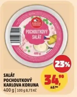 Penny Market Salát pochoutkový karlova koruna nabídka