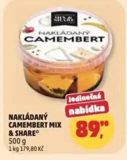 Penny Market Nakládaný camembert mix & share nabídka