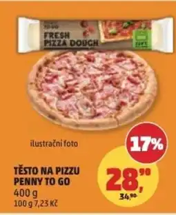 Penny Market Těsto na pizzu penny to go nabídka