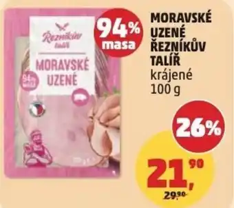 Penny Market Moravské uzené řezníkův talíř nabídka