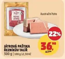 Penny Market Játrová paštika řezníkův talíř nabídka