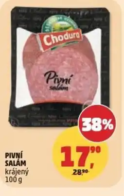 Penny Market Pivní salám krájený nabídka