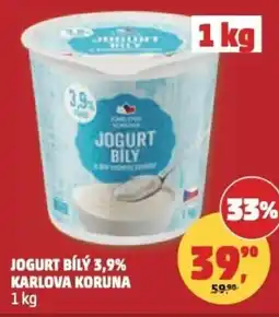 Penny Market Jogurt bílý 3,9% karlova koruna nabídka