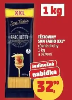 Penny Market Těstoviny san fabio xxl nabídka