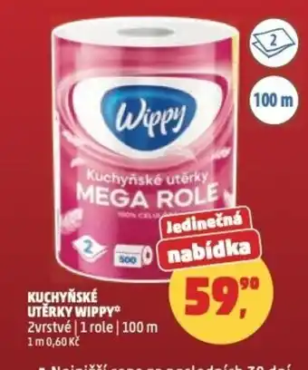 Penny Market Kuchyňské utěrky wippy nabídka